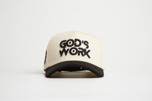 God’s Work- Signature Series Cadillac Suede Brim Snap-Back - Concordia Style Boutique