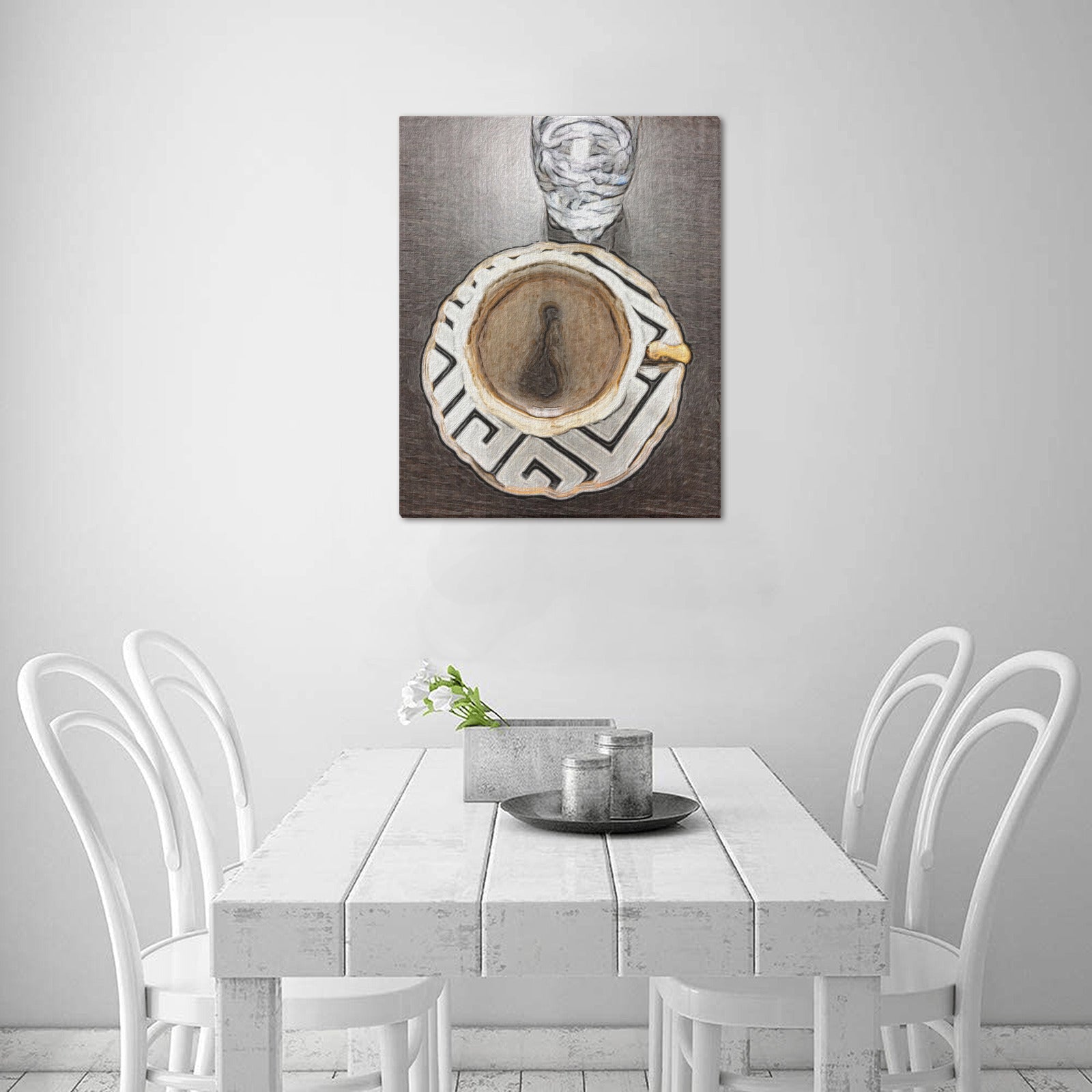 Frame Canvas Print 16"x20" (Made in USA) -"Coffee" - Premium Frame Canvas Print from Concordia Style Boutique - Just $48.82! Shop now at Concordia Style Boutique