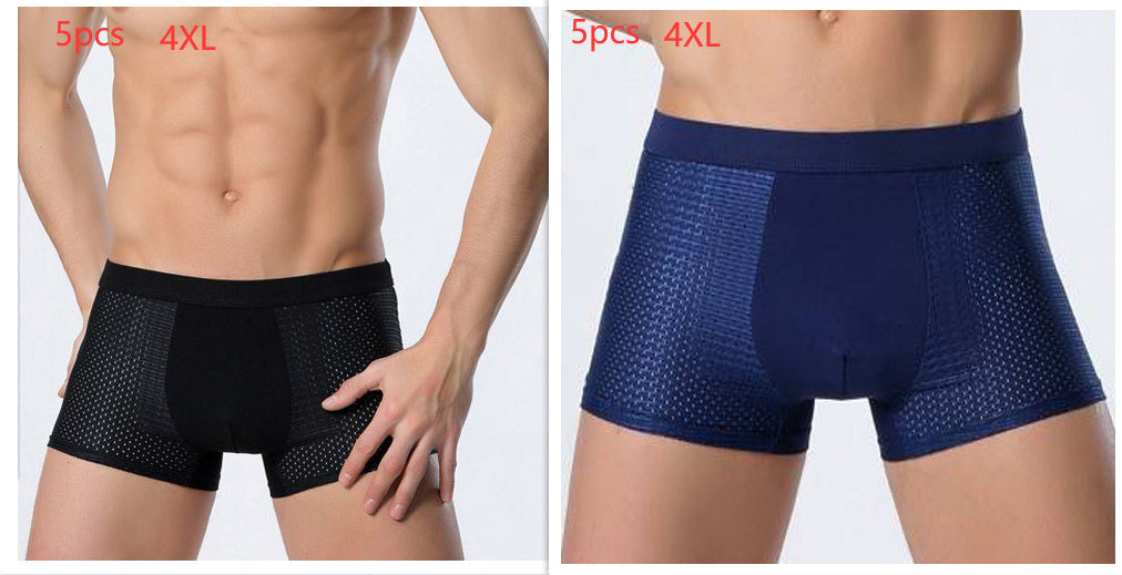 Ice Silk Men's Underwear / Mesh Boxer - Premium Ice silk men's underwear mesh boxer from Concordia Style Boutique - Just $11.67! Shop now at Concordia Style Boutique