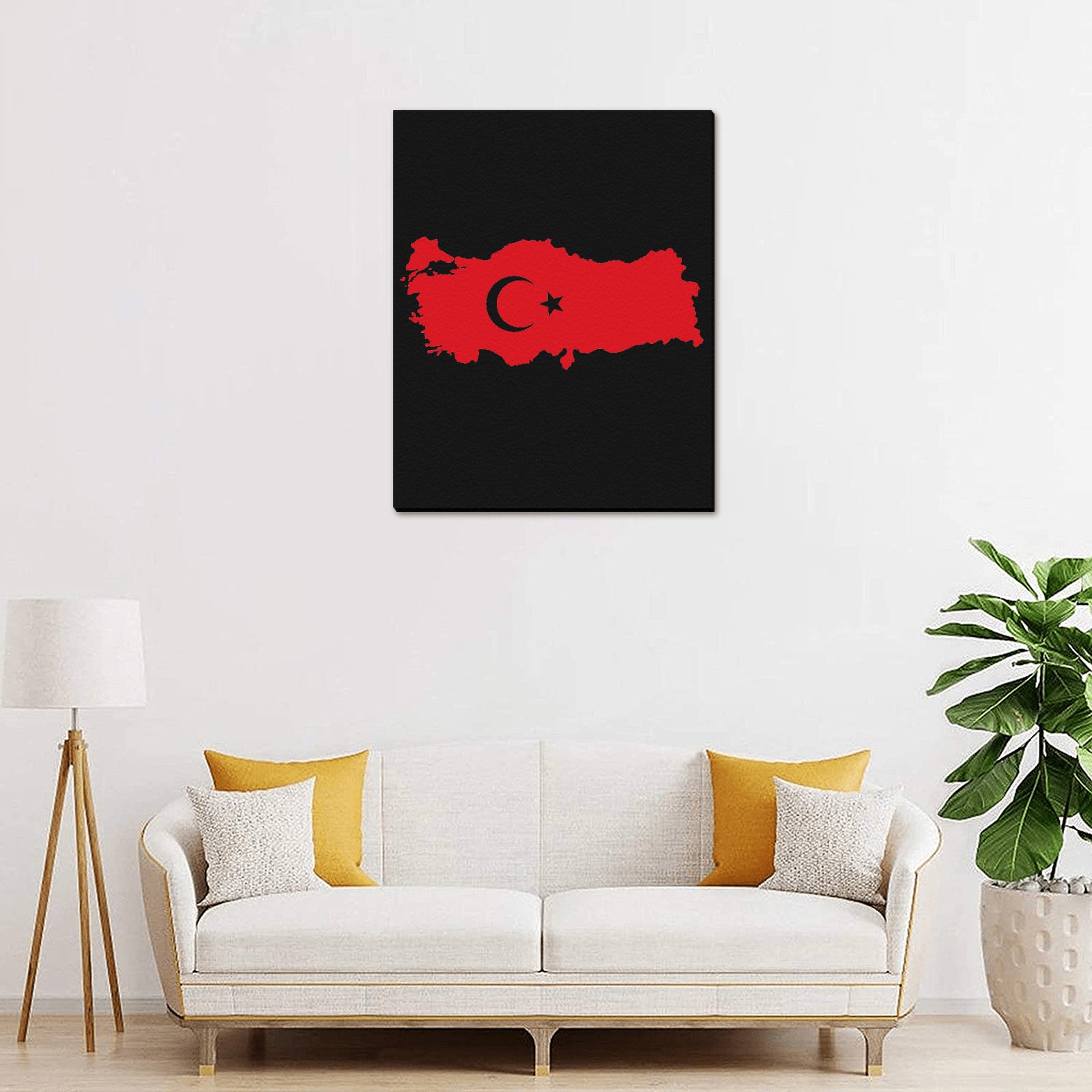 Frame Canvas Print 16"x20"  (Made in USA) - "Turkey" - Premium Frame Canvas Print from Concordia Style Boutique - Just $48.82! Shop now at Concordia Style Boutique