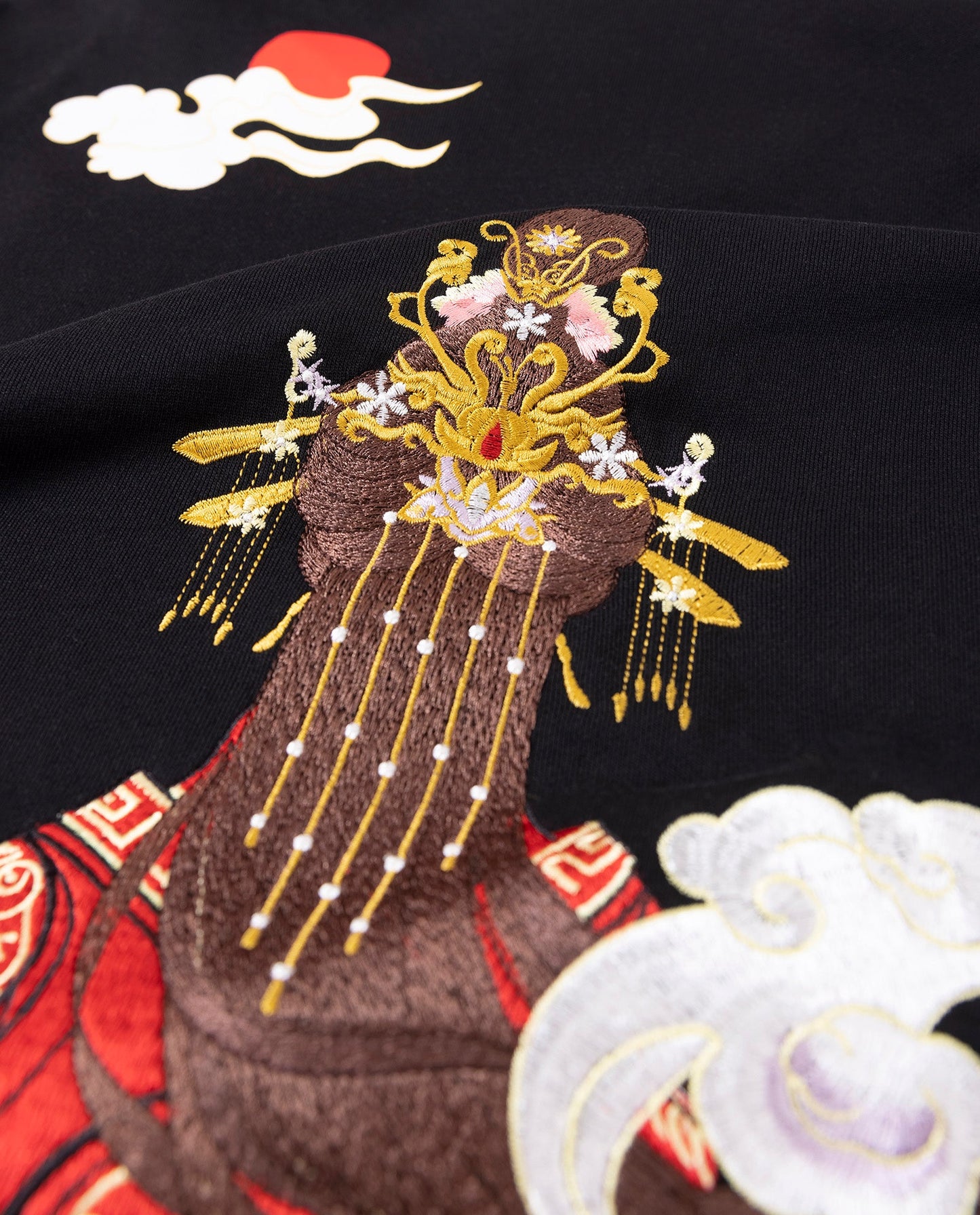 KH9241 Queen Himiko Embroidery Hoodie - Concordia Style Boutique