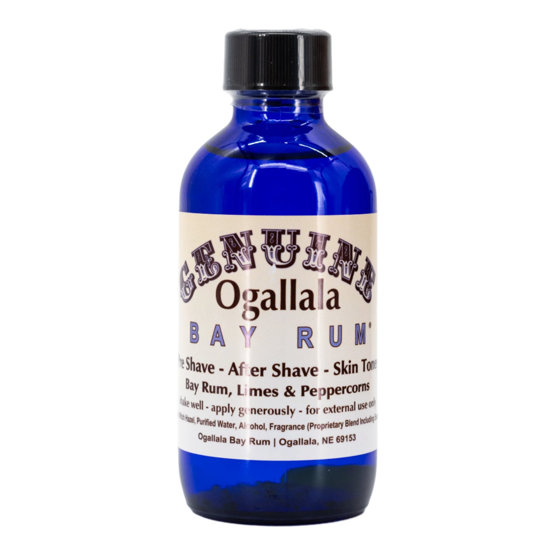 Bay Rum \With Lime & Peppercorn Scented Aftershave | Multiple Sizes | Ogallala Bay Rum - Premium Bath & Body from BuyNebraska.com - Just $13.99! Shop now at Concordia Style Boutique