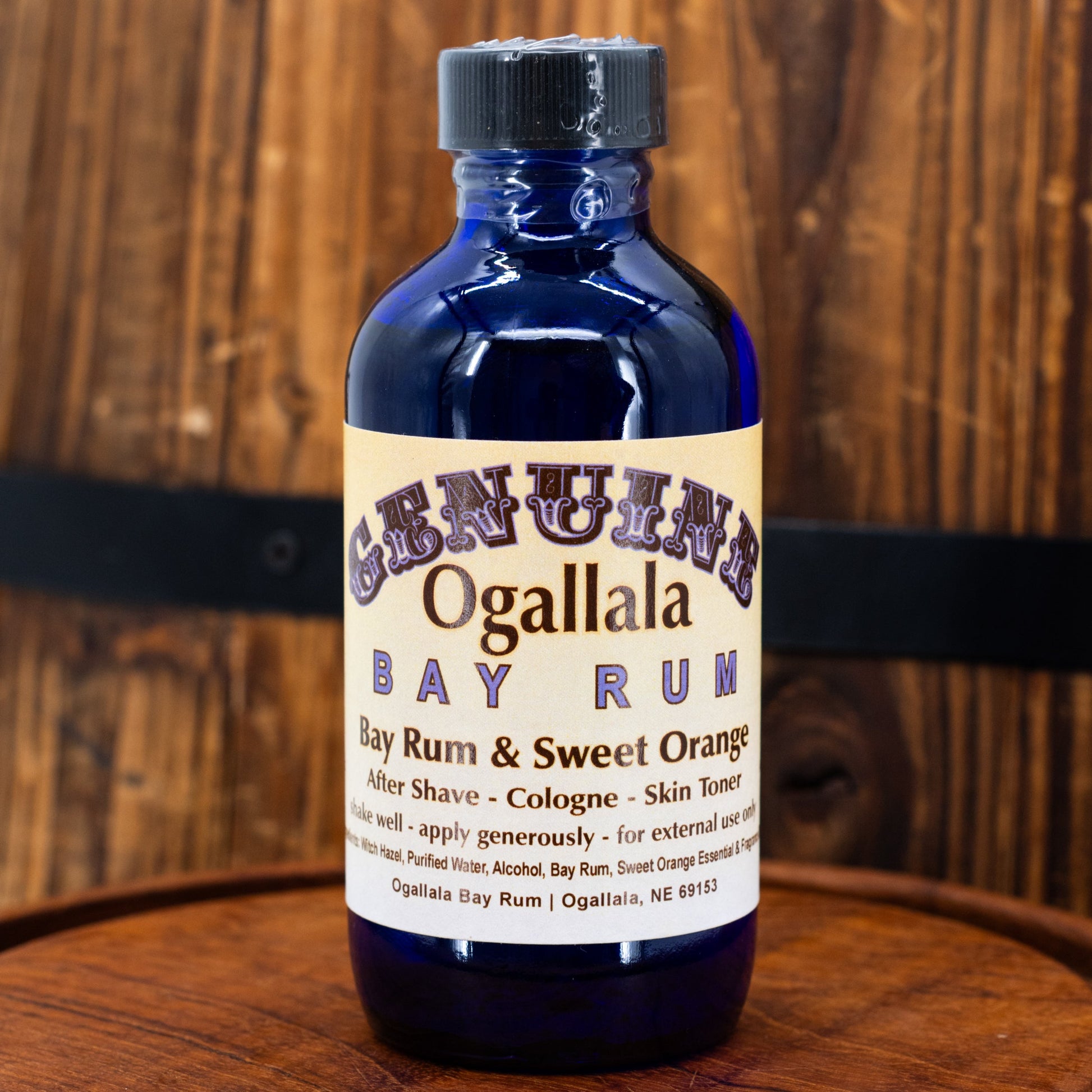 Bay Rum with Sweet Orange Scented Aftershave | Multiple Sizes | Ogallala Bay Rum - Concordia Style Boutique