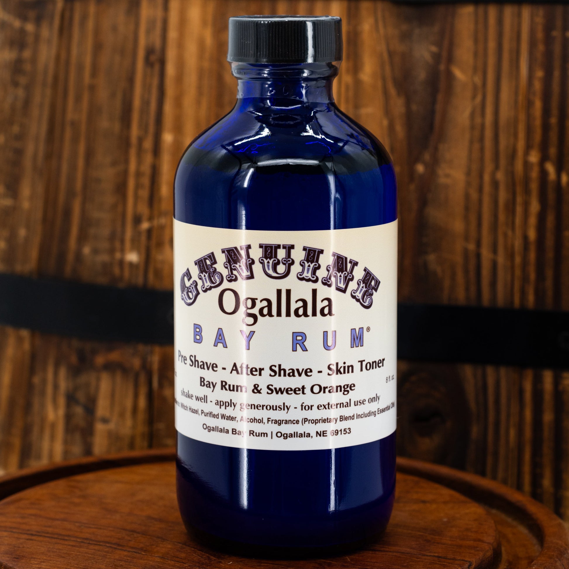 Bay Rum with Sweet Orange Scented Aftershave | Multiple Sizes | Ogallala Bay Rum - Concordia Style Boutique