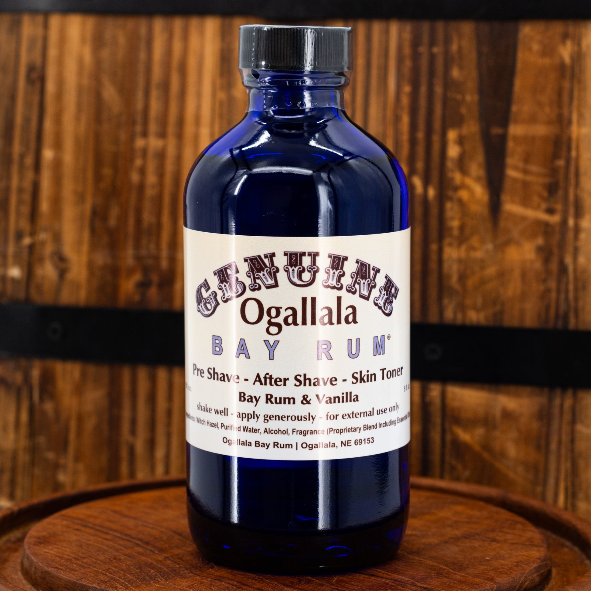 Bay Rum with Vanilla Scented Aftershave | Multiple Sizes | Ogallala Bay Rum - Concordia Style Boutique