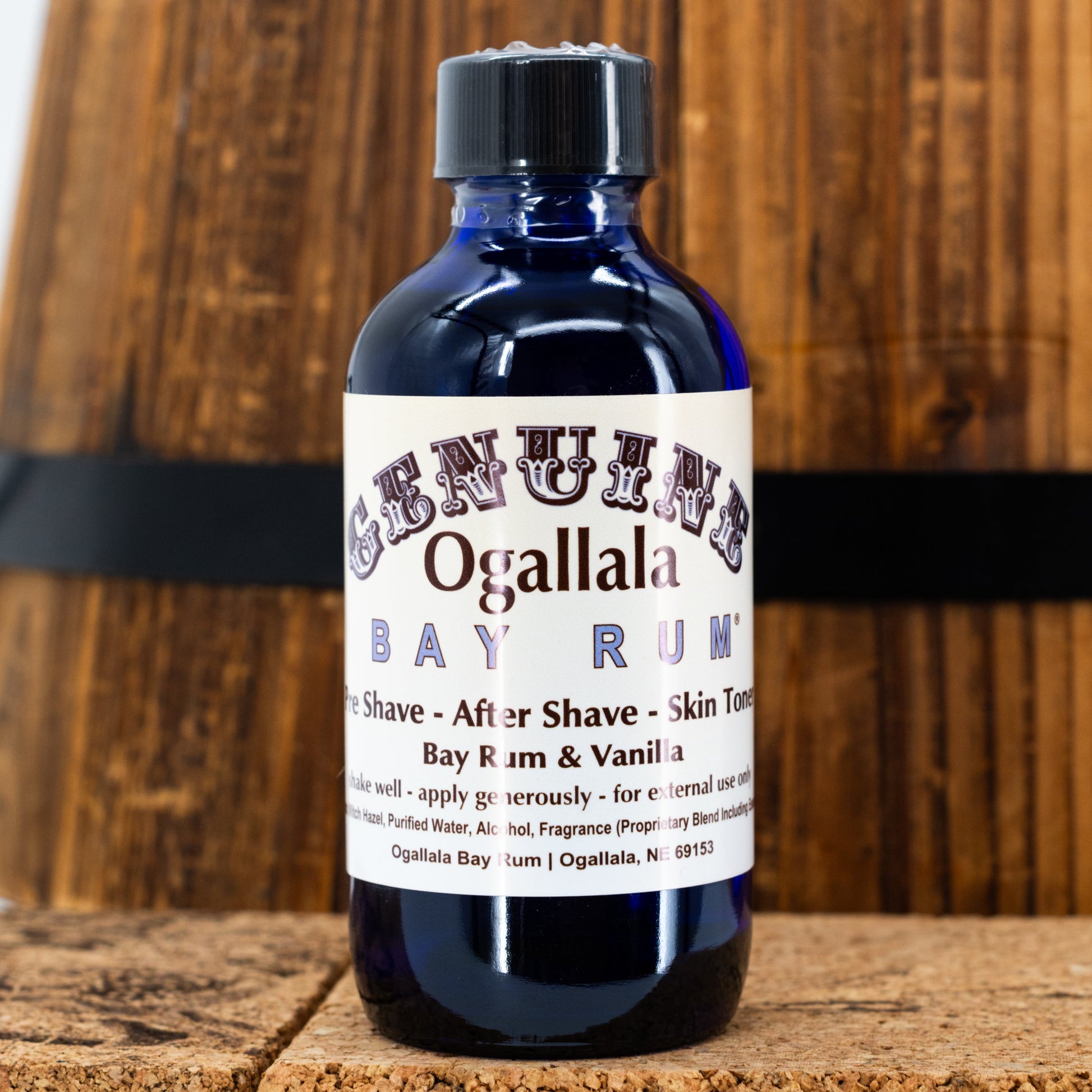 Bay Rum with Vanilla Scented Aftershave | Multiple Sizes | Ogallala Bay Rum - Concordia Style Boutique