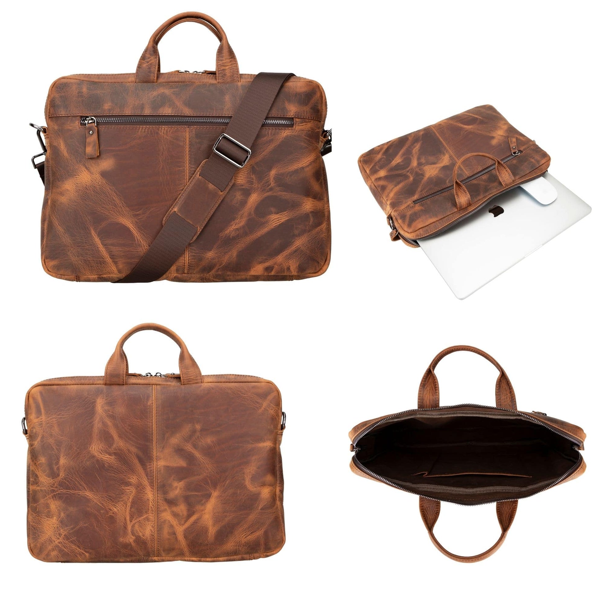 Afton MacBook Leather Sleeve and Bag - Concordia Style Boutique