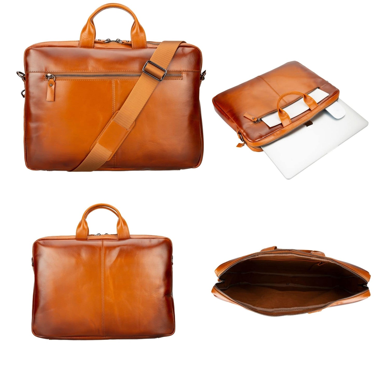 Afton MacBook Leather Sleeve and Bag - Concordia Style Boutique