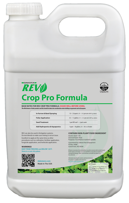 Organic REV Liquid Plant Food. Crop Pro. 5 Gallon Case pack - Concordia Style Boutique