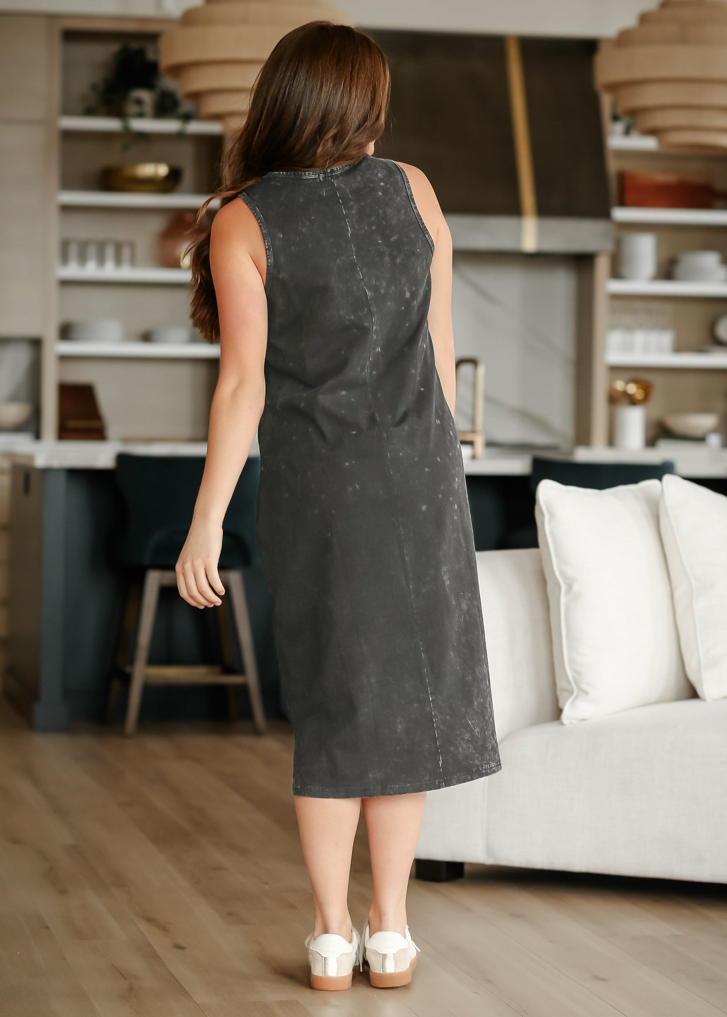 Alex Sleeveless Midi Dress - Concordia Style Boutique