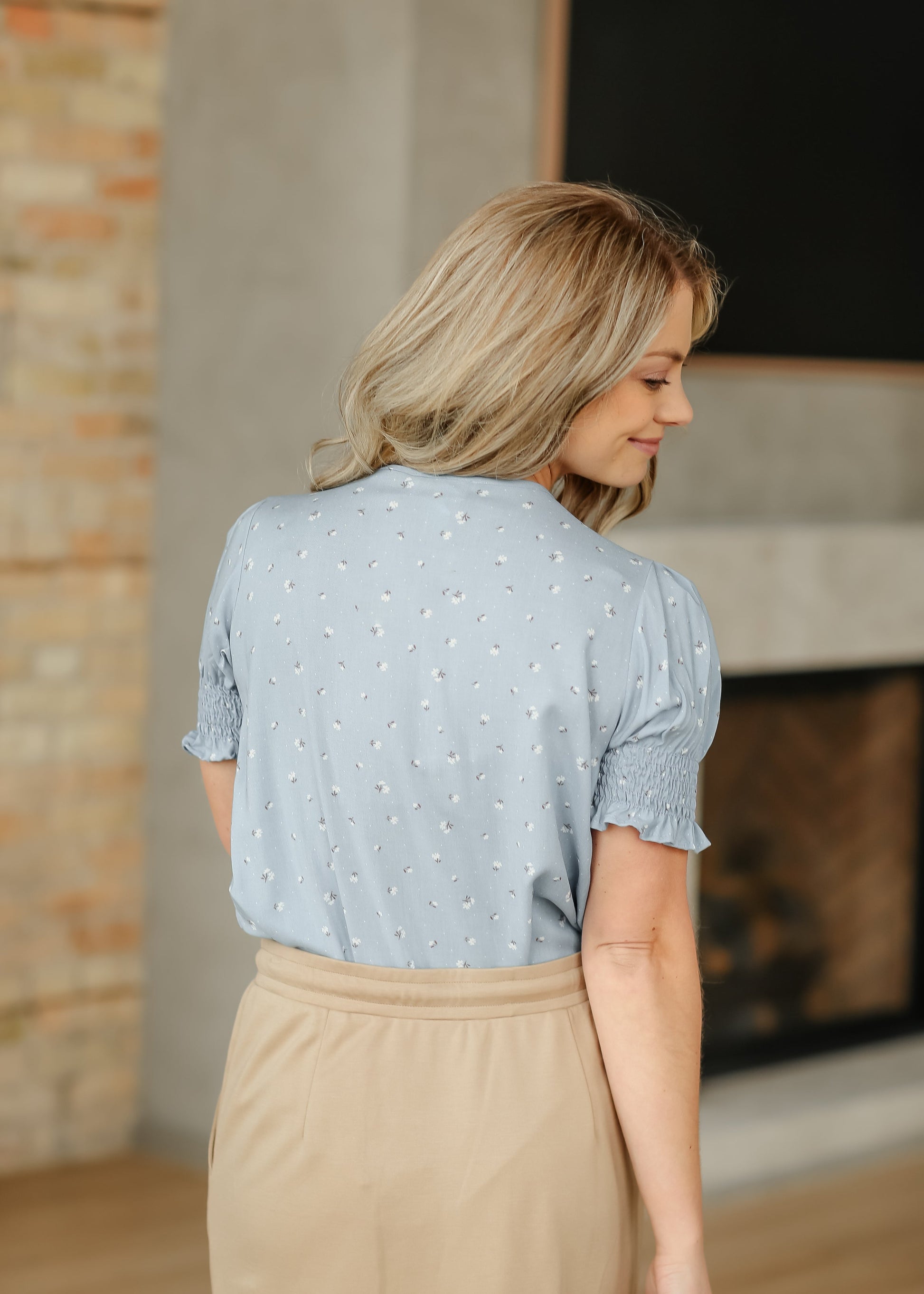 Alisa Short Ruffle Sleeve Top - Concordia Style Boutique