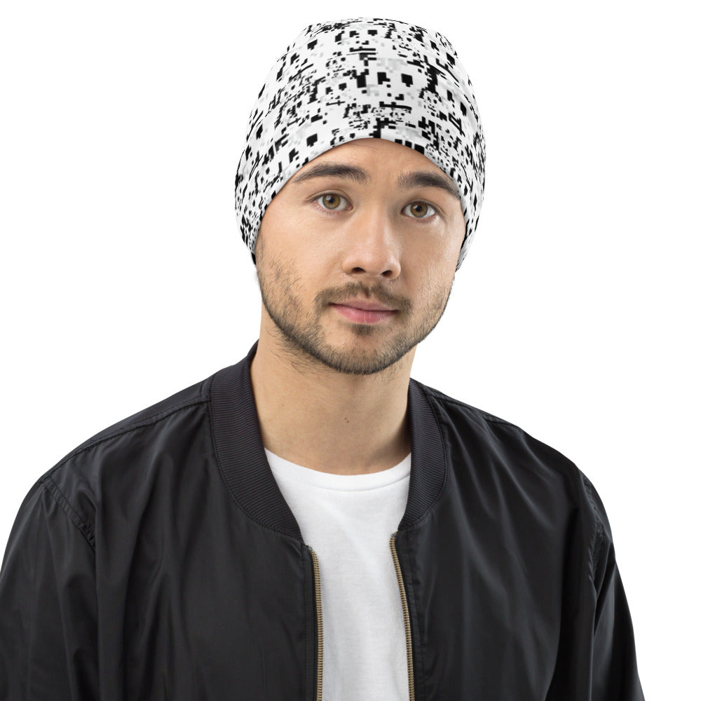 Hyperface Anti-Facial Recognition All-Over Print Beanie - Concordia Style Boutique