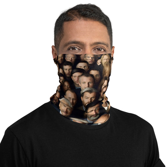 Banish Big Brother Anti-Facial Recognition Neck Gaiter / Facemask - Concordia Style Boutique