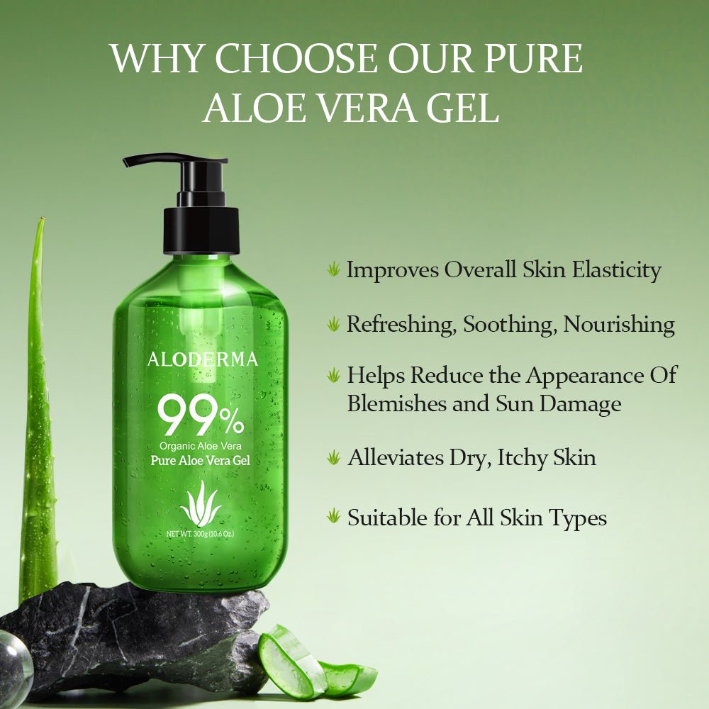 ALODERMA Pure Aloe Vera Gel - 300 g - Concordia Style Boutique