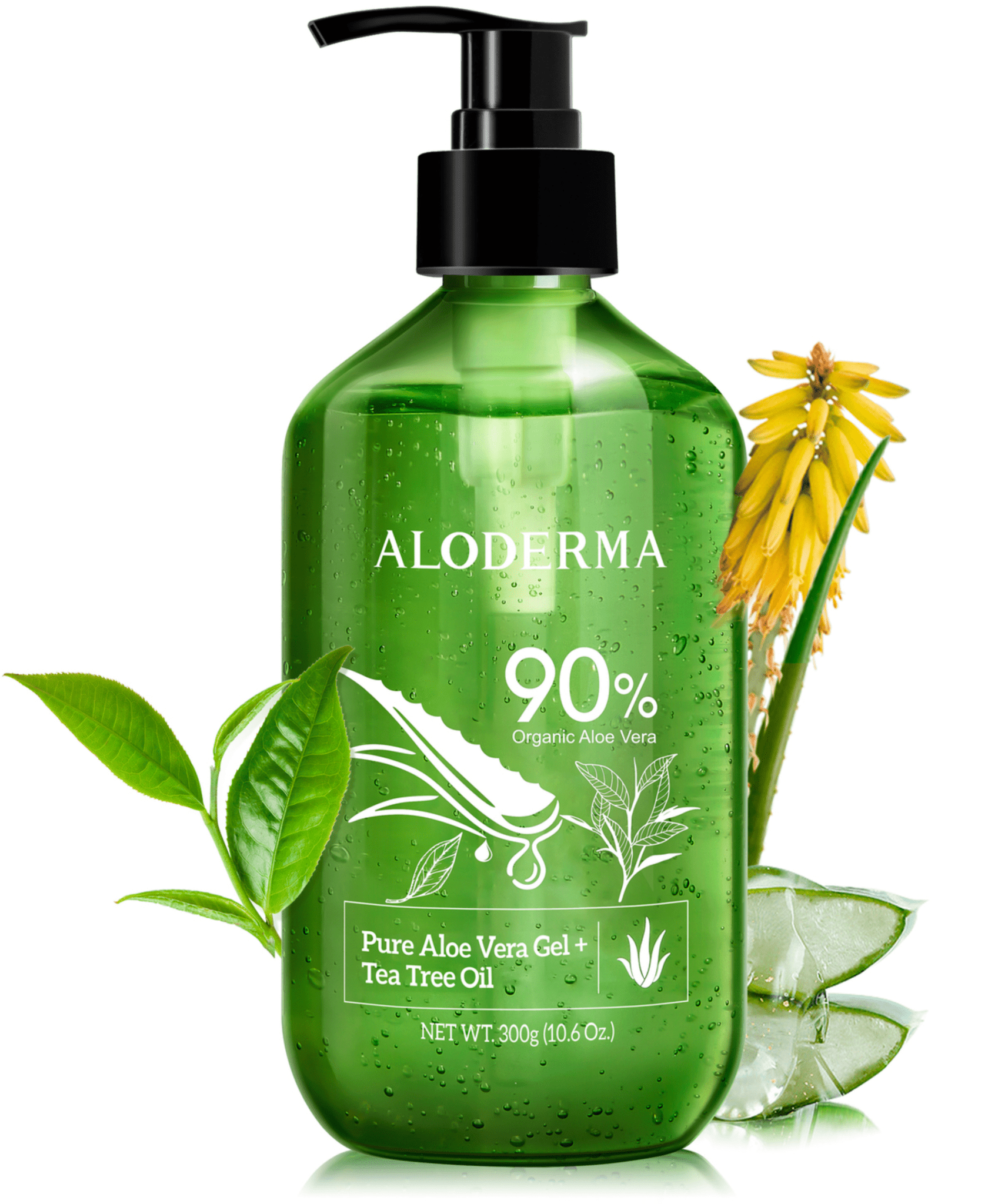 ALODERMA Pure Aloe Vera Gel + Tea Tree Oil - Concordia Style Boutique