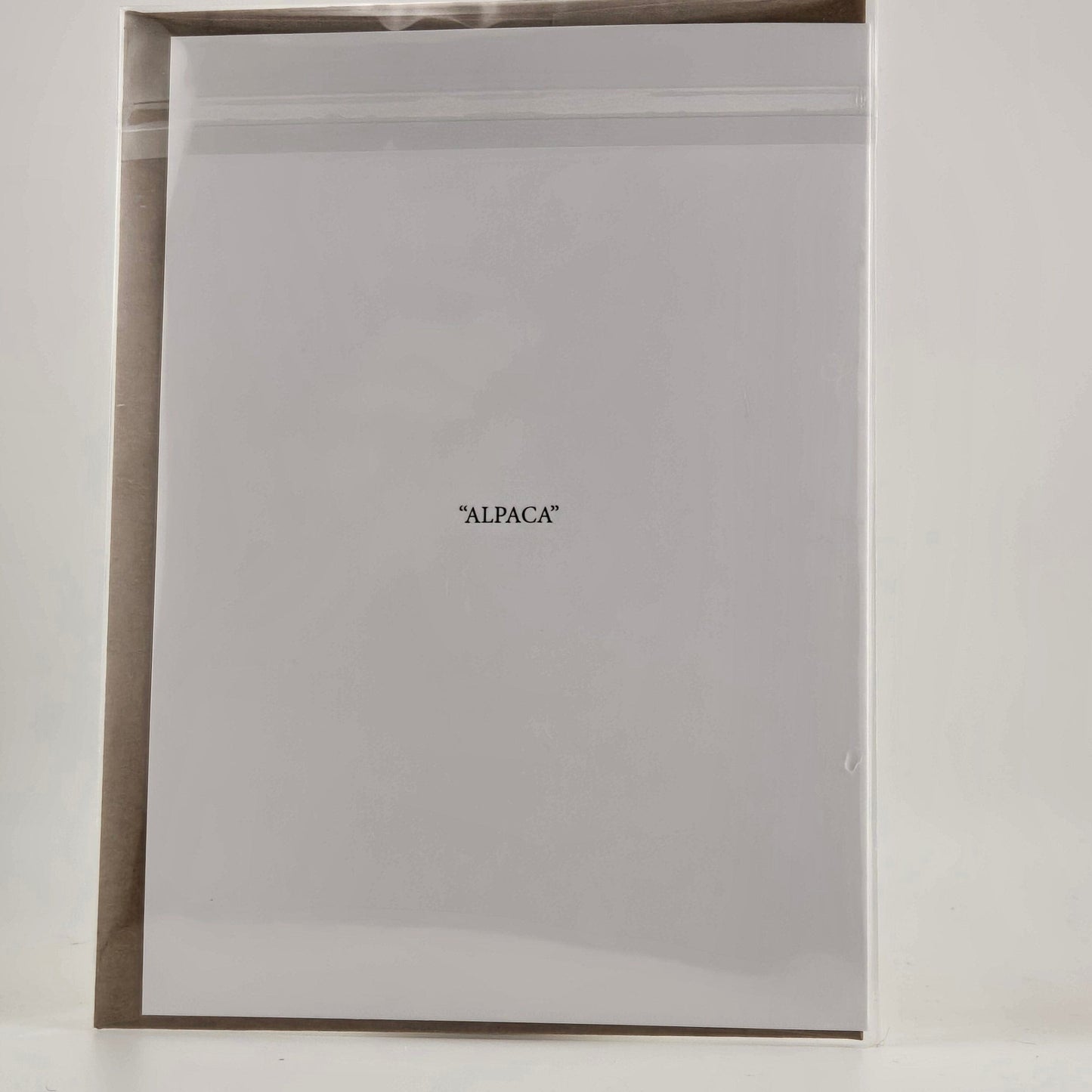 Alpaca Greeting Card - CoolPaca