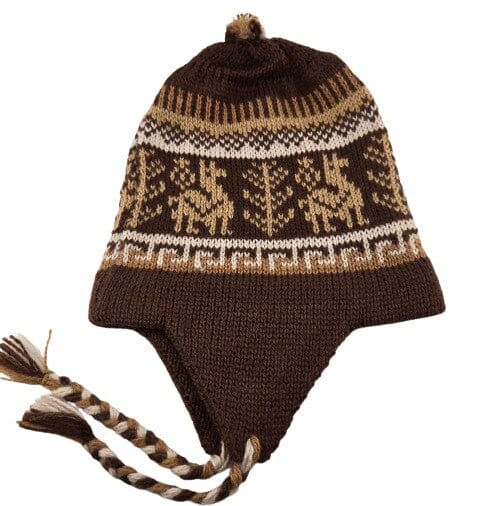 Alpaca Infant Toddler Chullo Hat