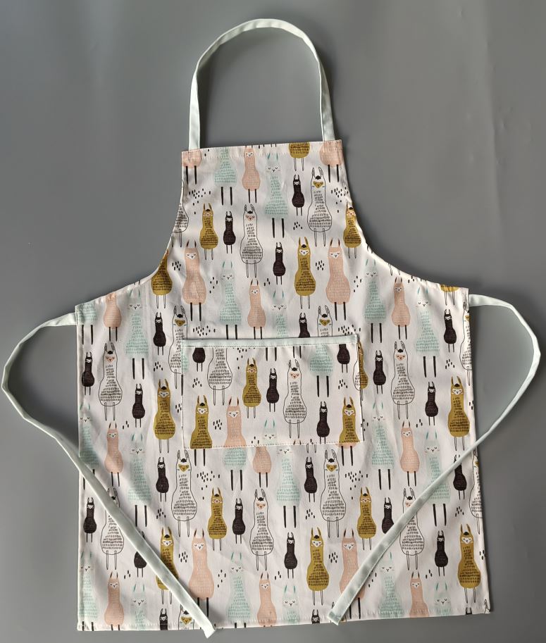 Alpaca Kitchen Tea Towel, Oven Mitt + Pot Holder, Grocery Tote Bag