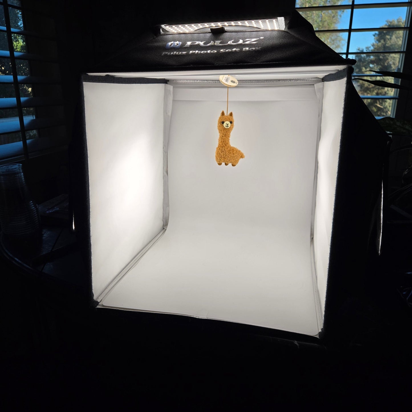 Alpaca Puff Plush Ornaments