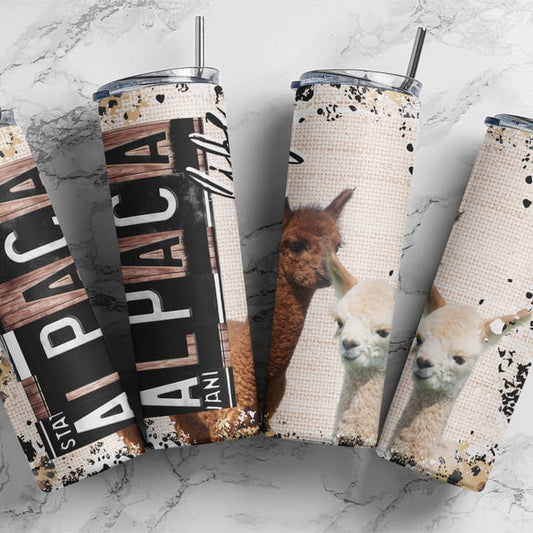 Alpaca Drink Tumbler