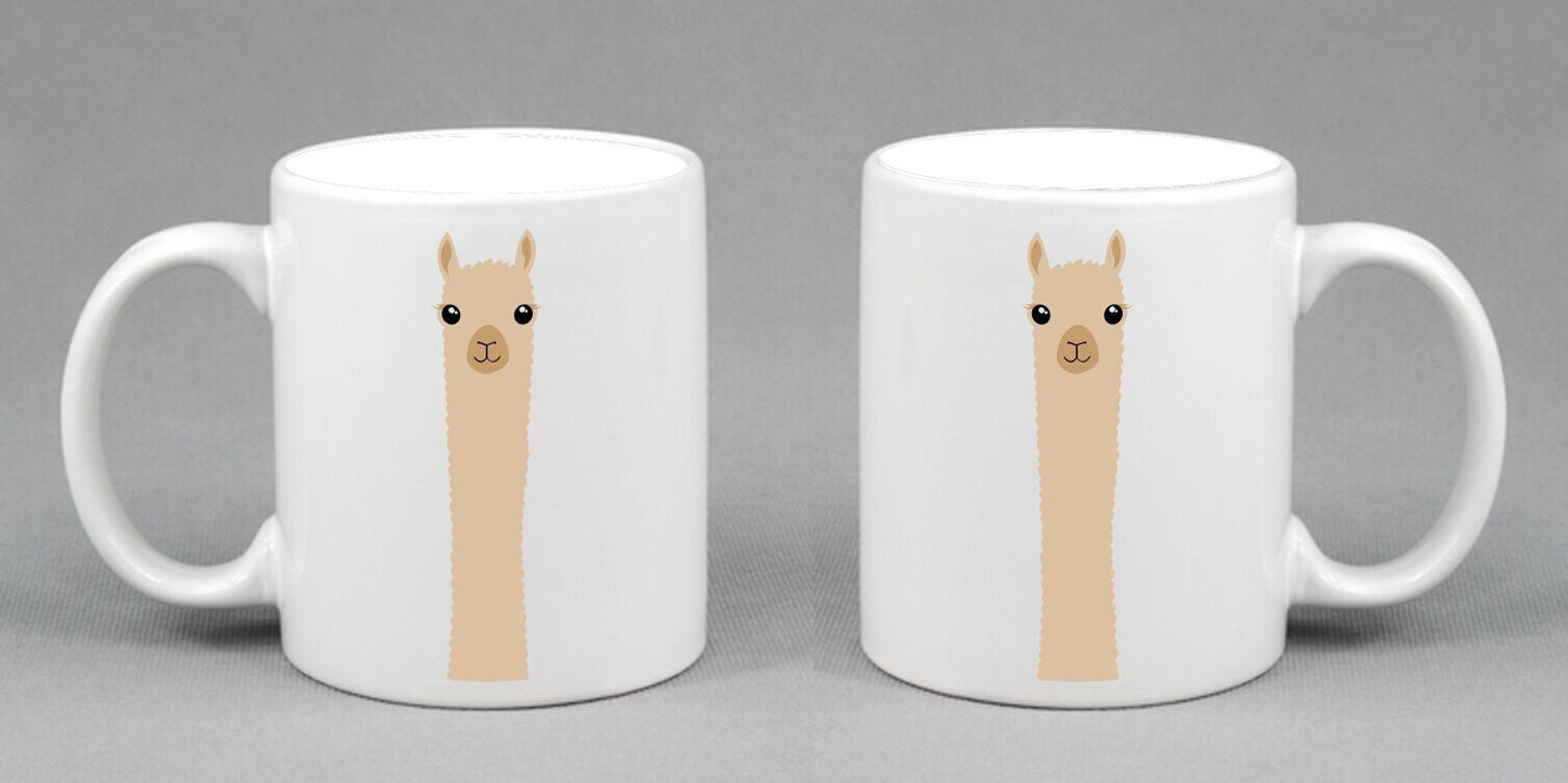 Alpaca Watching Coffee Mug