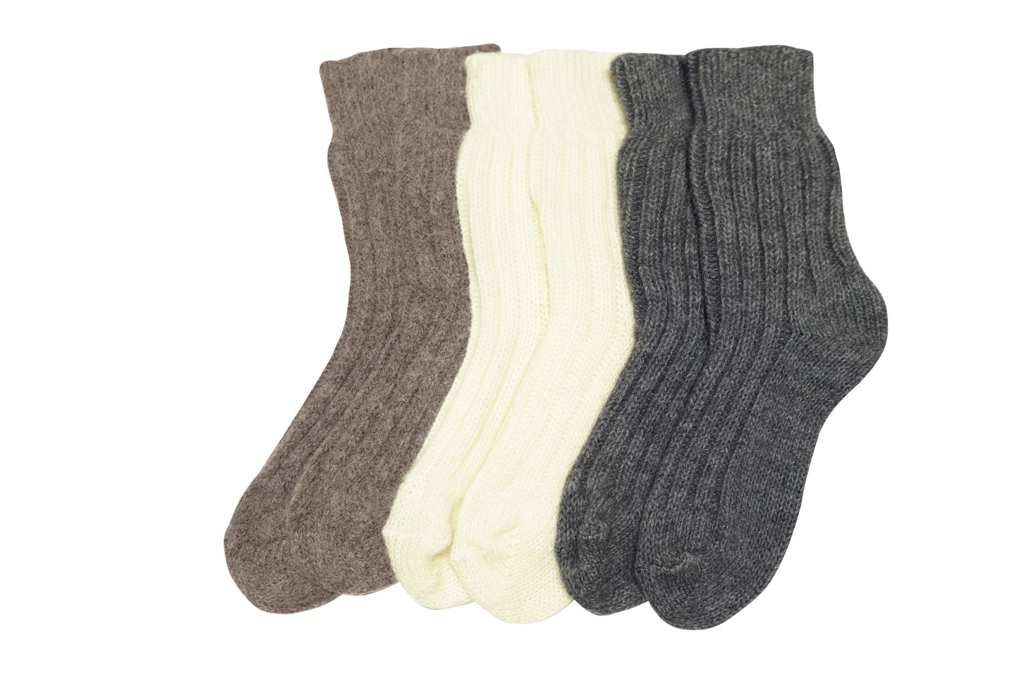 tittimitti® Alpaca-Wool Blend Men's Socks. 1 Pair. Made in Italy.