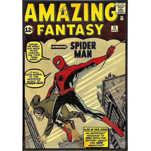 Amazing Fantasy "Spiderman" Comic Cover Print - Premium Print from The Original Underground - Just $11.99! Shop now at Concordia Style Boutique