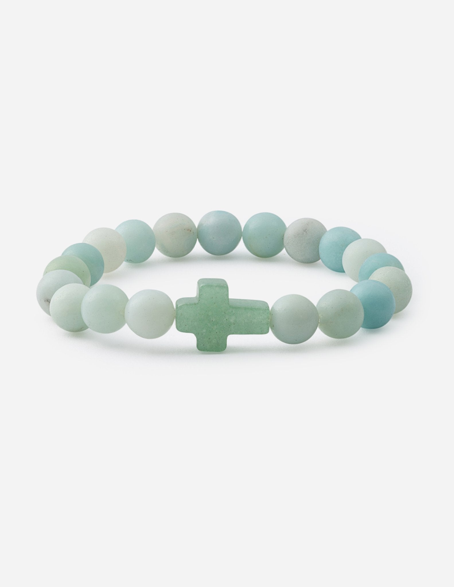 Amazonite Cross - Concordia Style Boutique