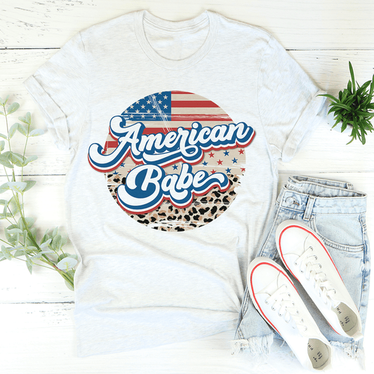 American Babe Leopard Tee - Concordia Style Boutique
