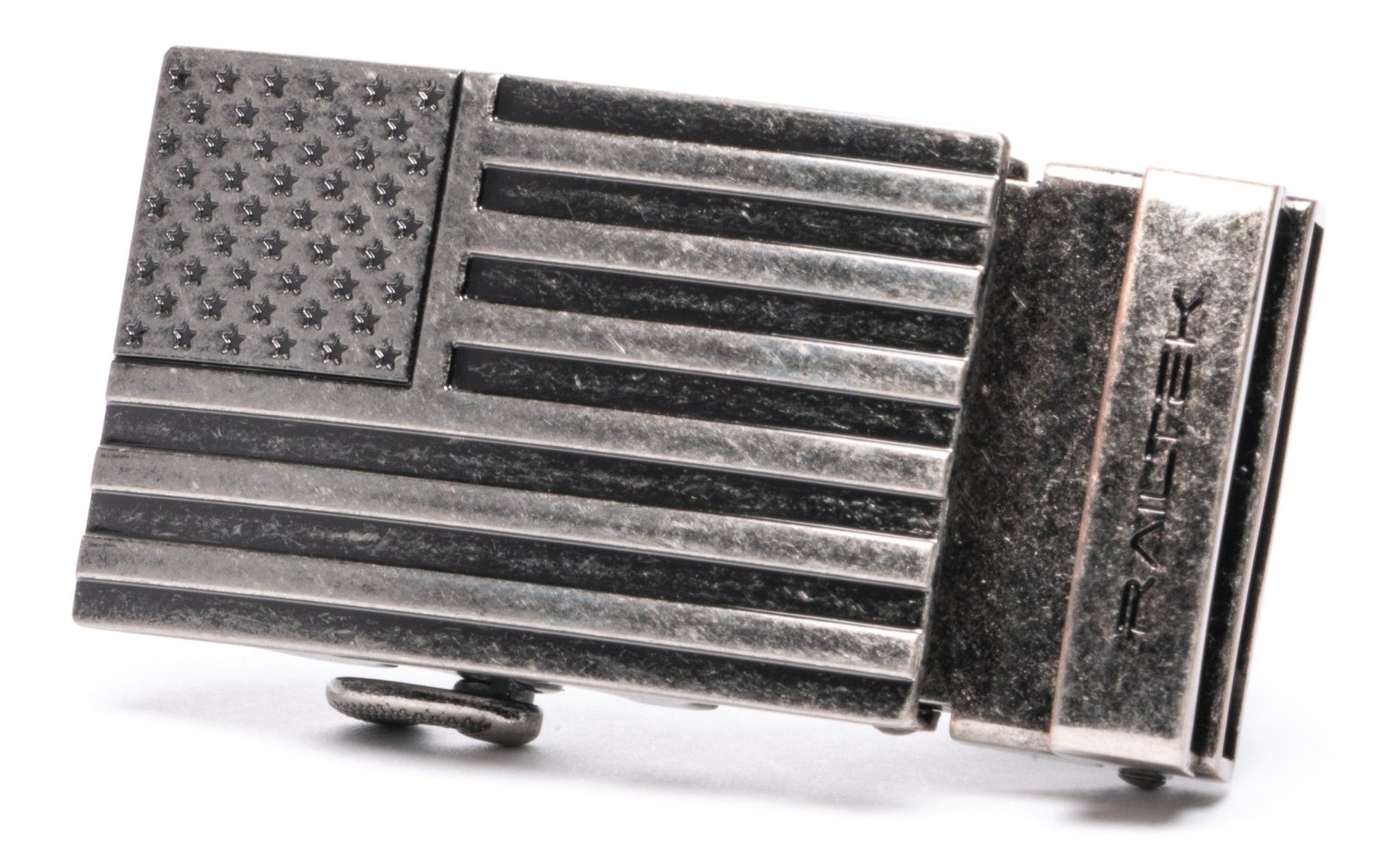 American Flag Railtek™ Belt Buckle - Concordia Style Boutique