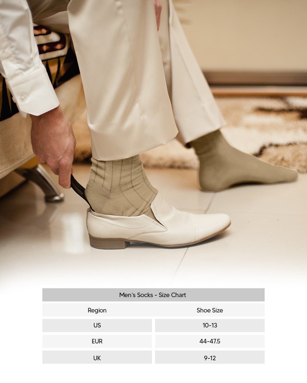 Vittorio Farina Men's Ribbed Shear Nylon Anklet Dress Socks