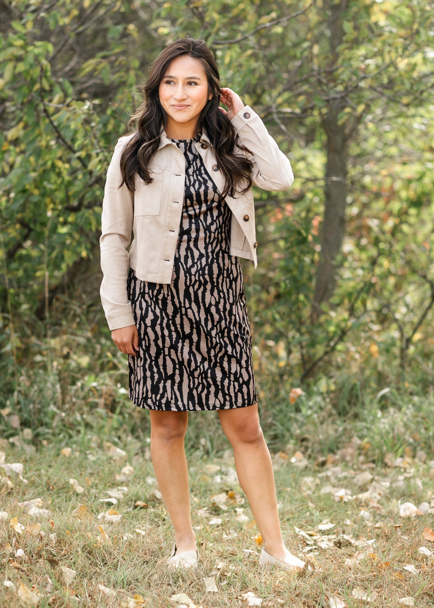 Annabella Shift Midi Dress - Concordia Style Boutique