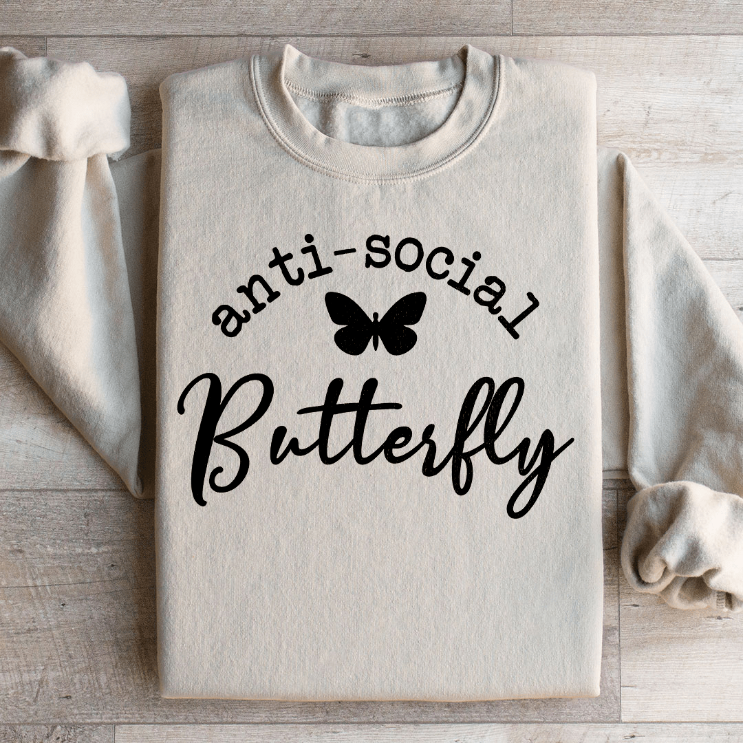 Anti Social Butterfly Sweatshirt - Concordia Style Boutique