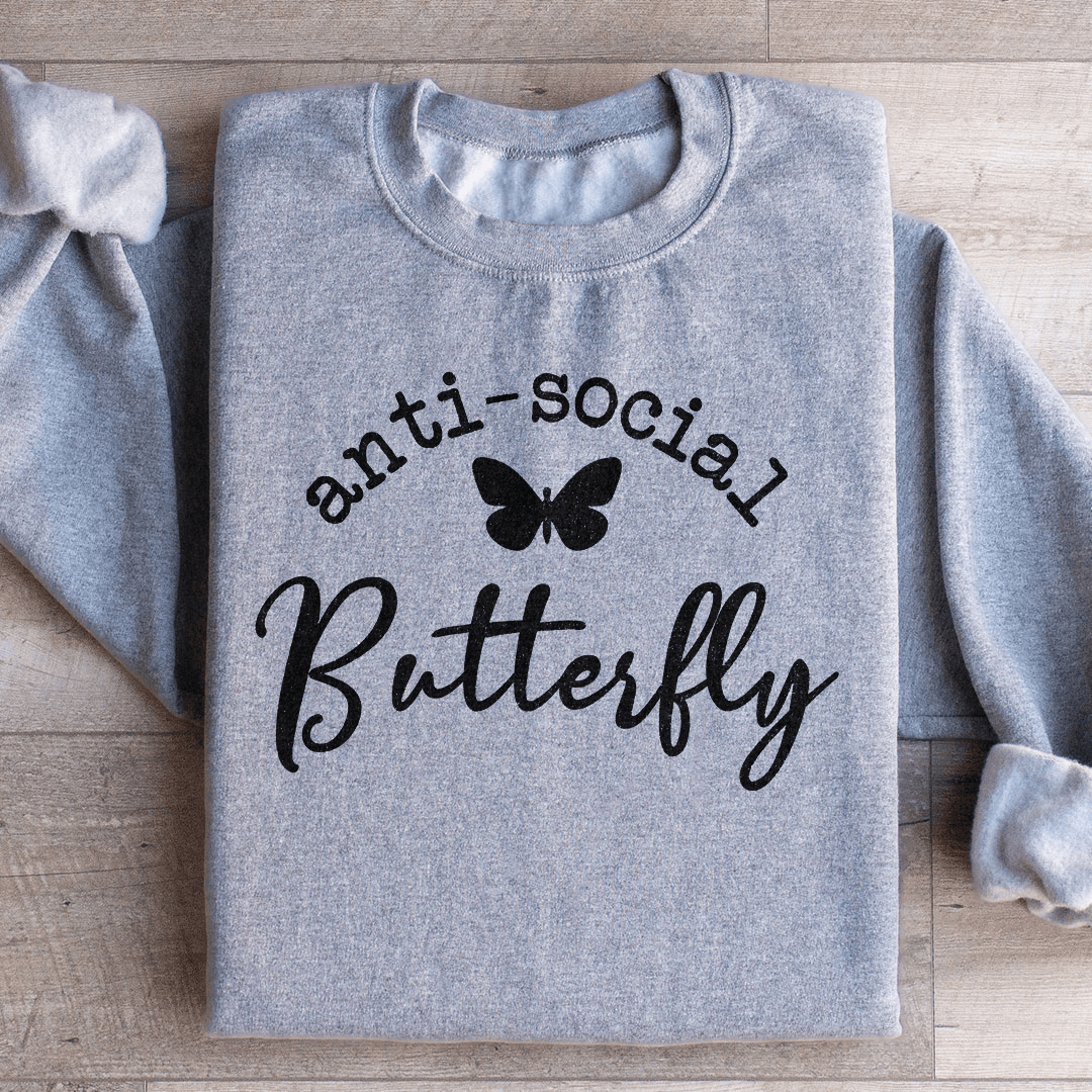Anti Social Butterfly Sweatshirt - Concordia Style Boutique