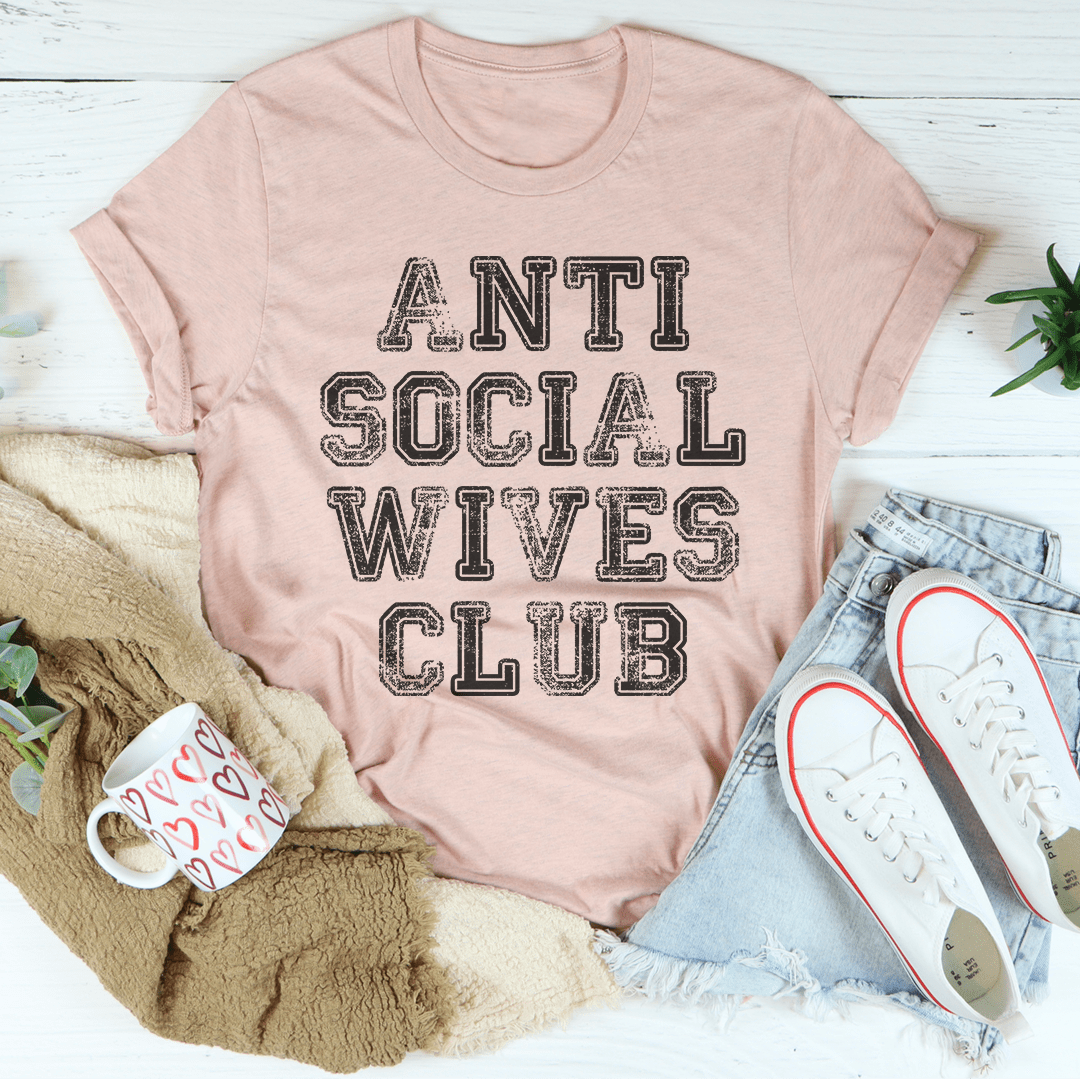 Anti Social Wives Club Tee - Concordia Style Boutique