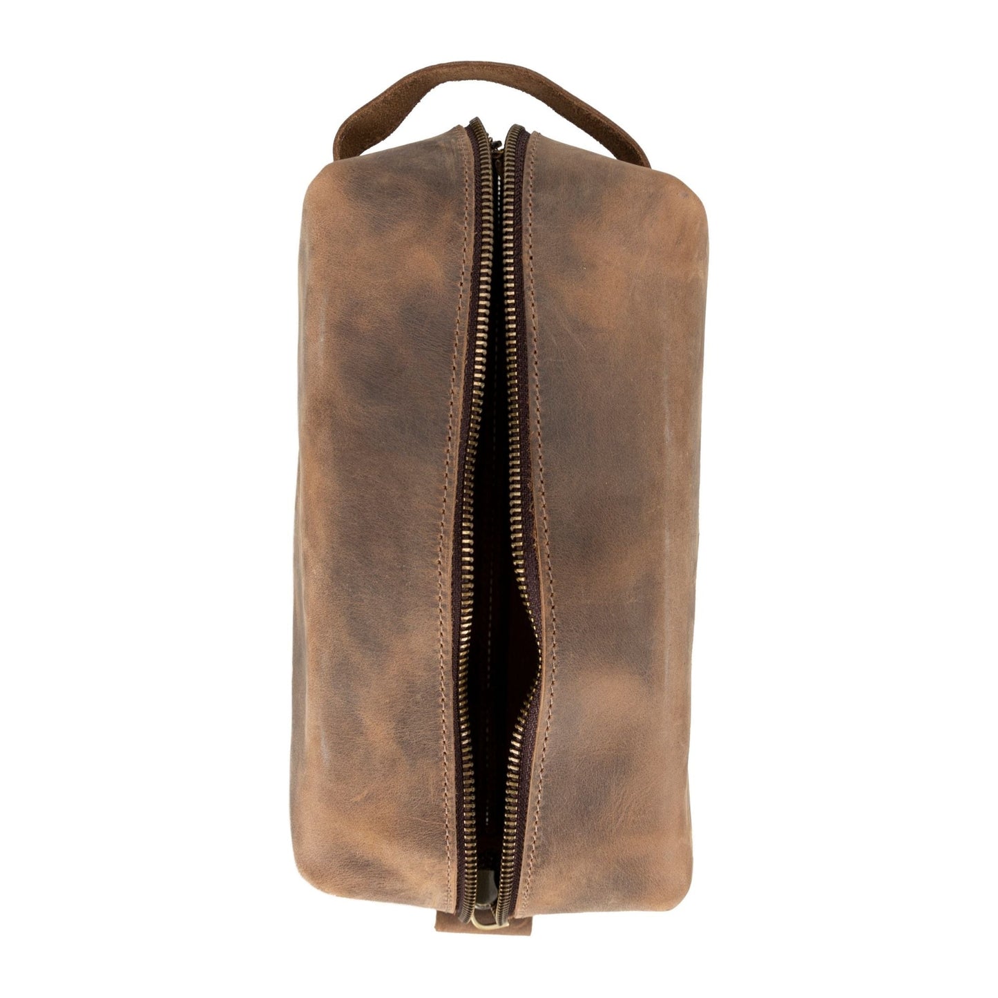 Oswego Men's Leather Dopp Kit & Small Travel Handbag - Concordia Style Boutique