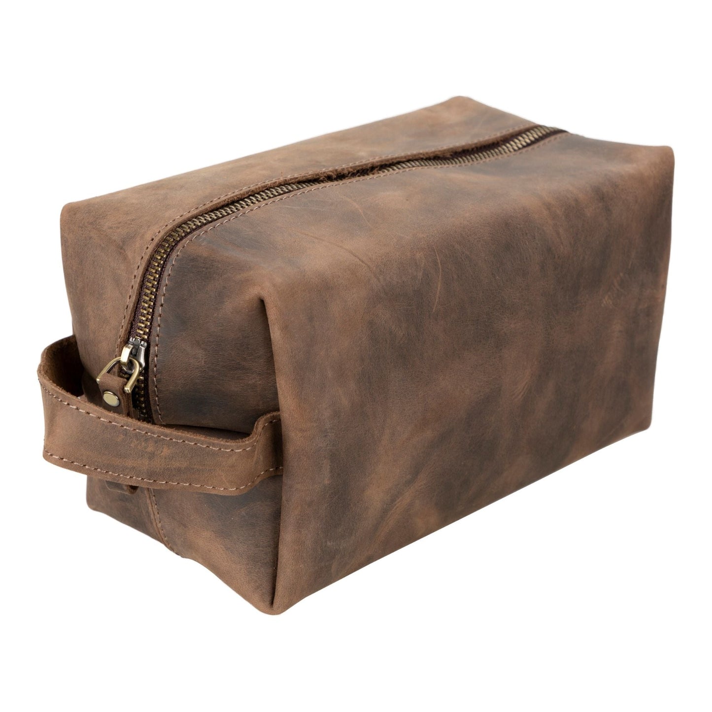 Oswego Men's Leather Dopp Kit & Small Travel Handbag - Concordia Style Boutique