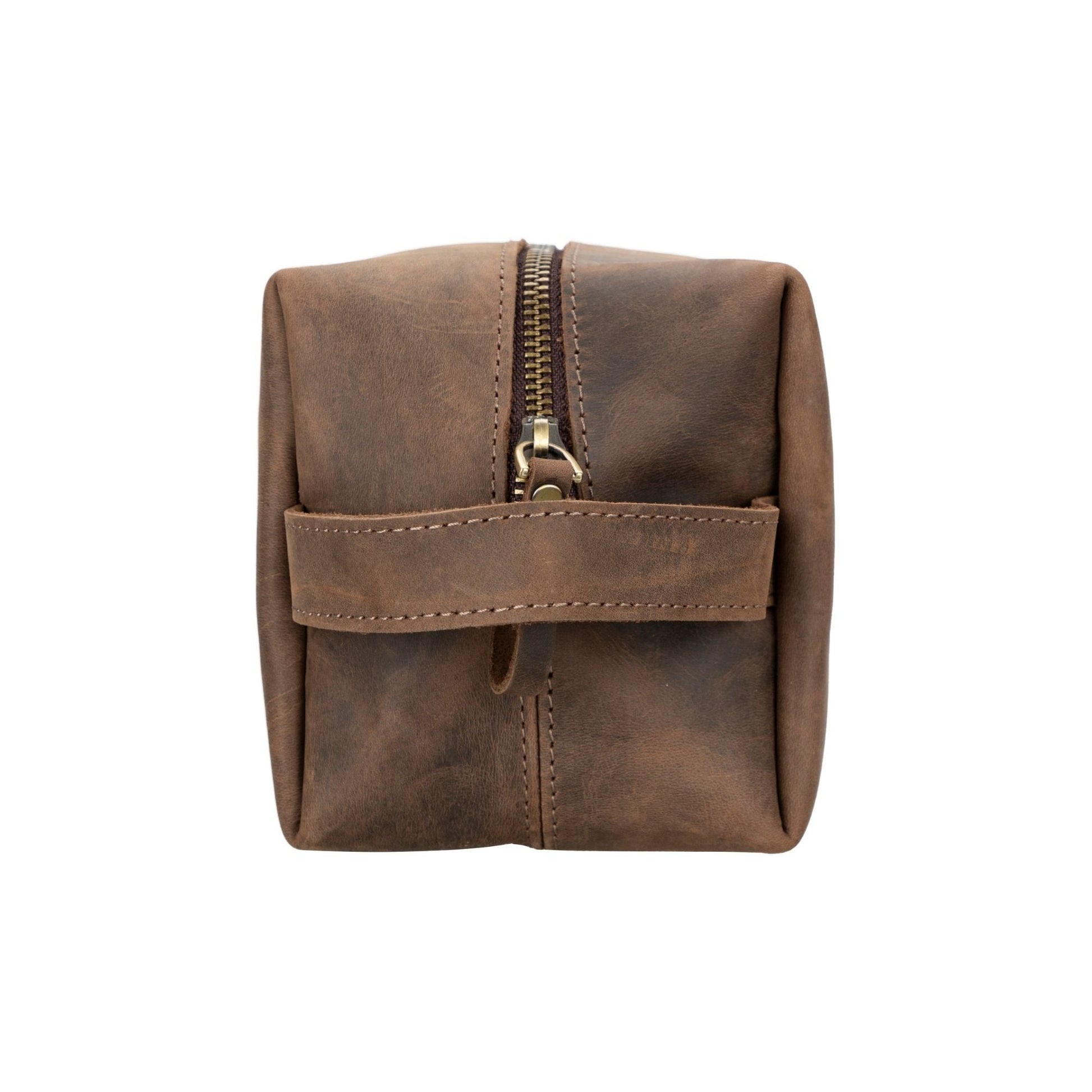 Oswego Men's Leather Dopp Kit & Small Travel Handbag - Concordia Style Boutique