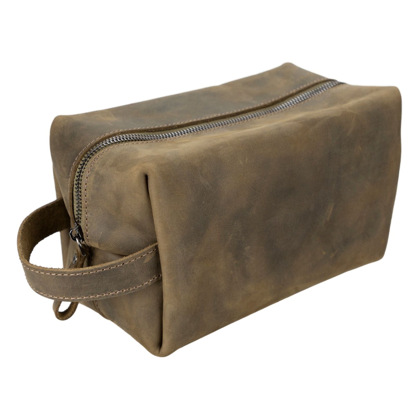 Oswego Men's Leather Dopp Kit & Small Travel Handbag - Concordia Style Boutique