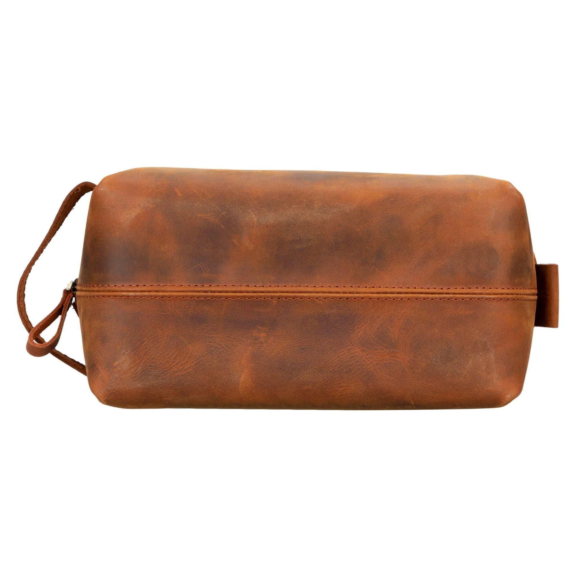 Oswego Men's Leather Dopp Kit & Small Travel Handbag - Concordia Style Boutique