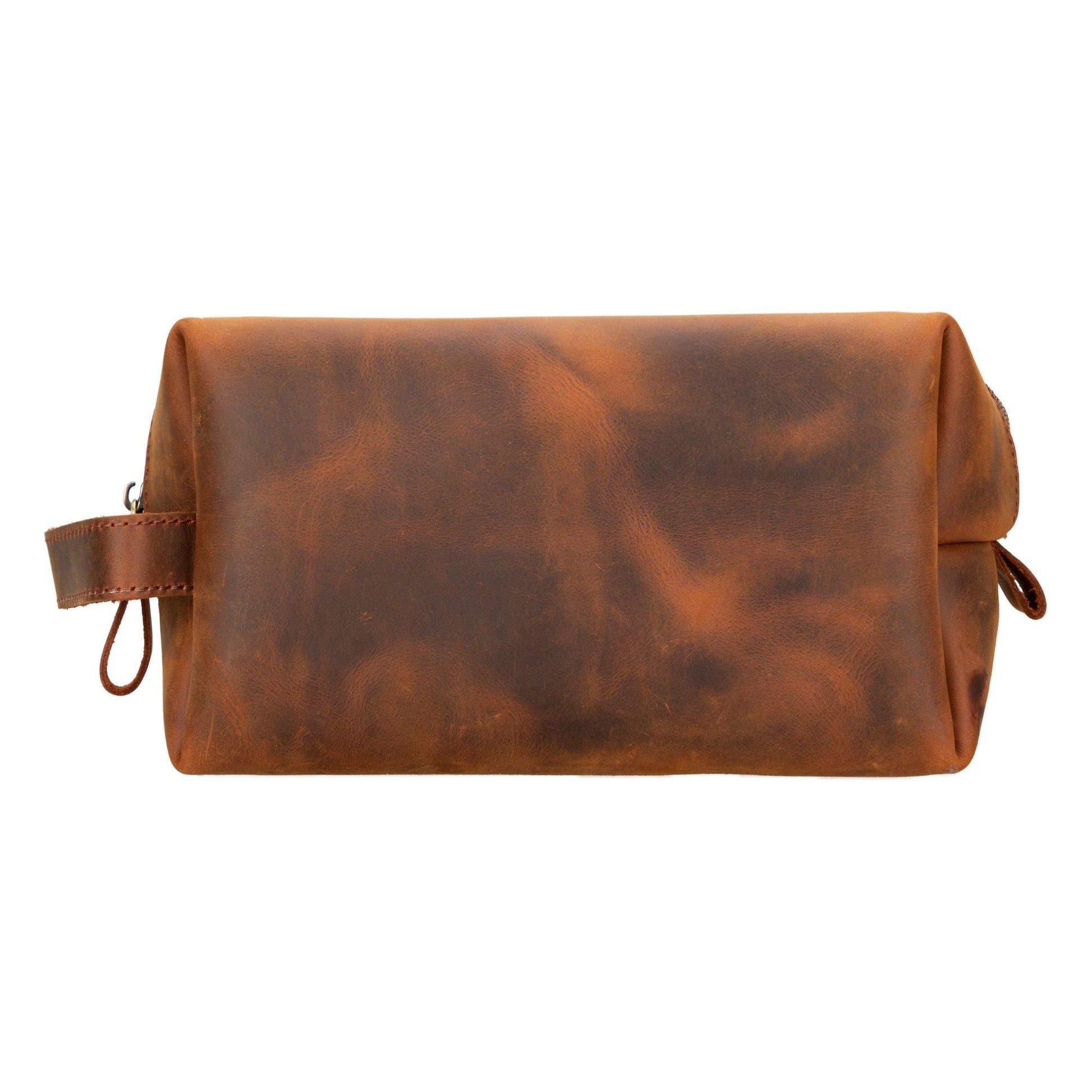 Oswego Men's Leather Dopp Kit & Small Travel Handbag - Concordia Style Boutique