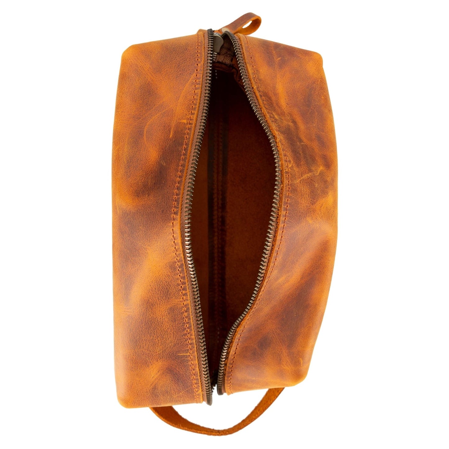 Oswego Men's Leather Dopp Kit & Small Travel Handbag - Concordia Style Boutique
