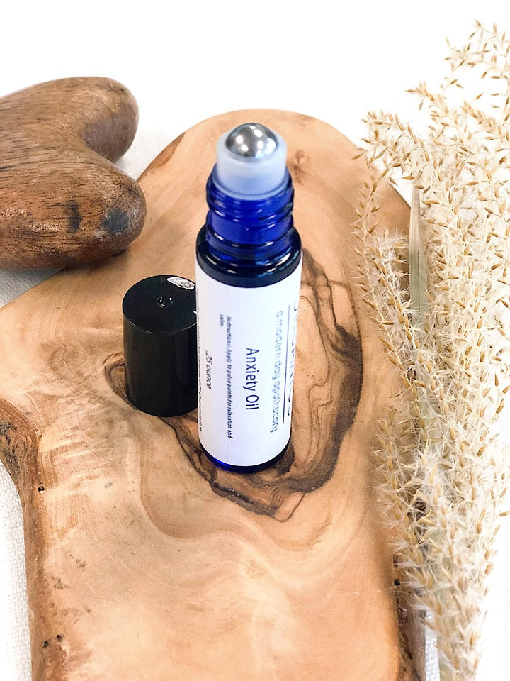 Anxiety Roller Ball / Organic Essential Oils For Anxiety / Anxiety Depression / Butter Me Up Organics - Concordia Style Boutique