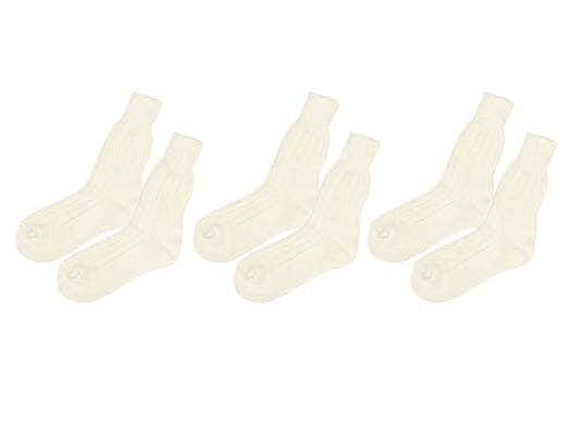 tittimitti® Alpaca-Wool Blend Men's Socks. 3 Pairs. Made in Italy.