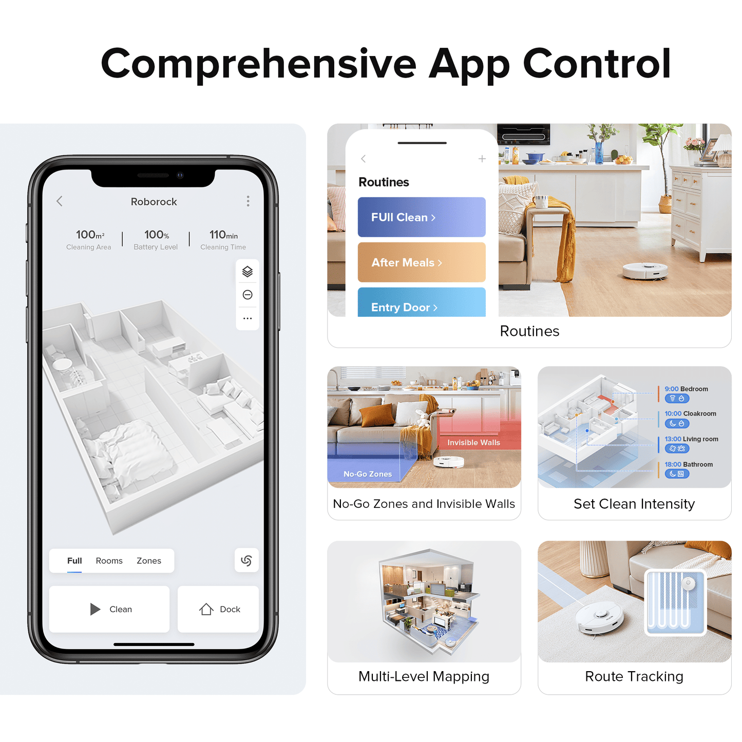 Roborock Q7 Max Robot Vacuum and Mop with 4200 Pa Power Suction
