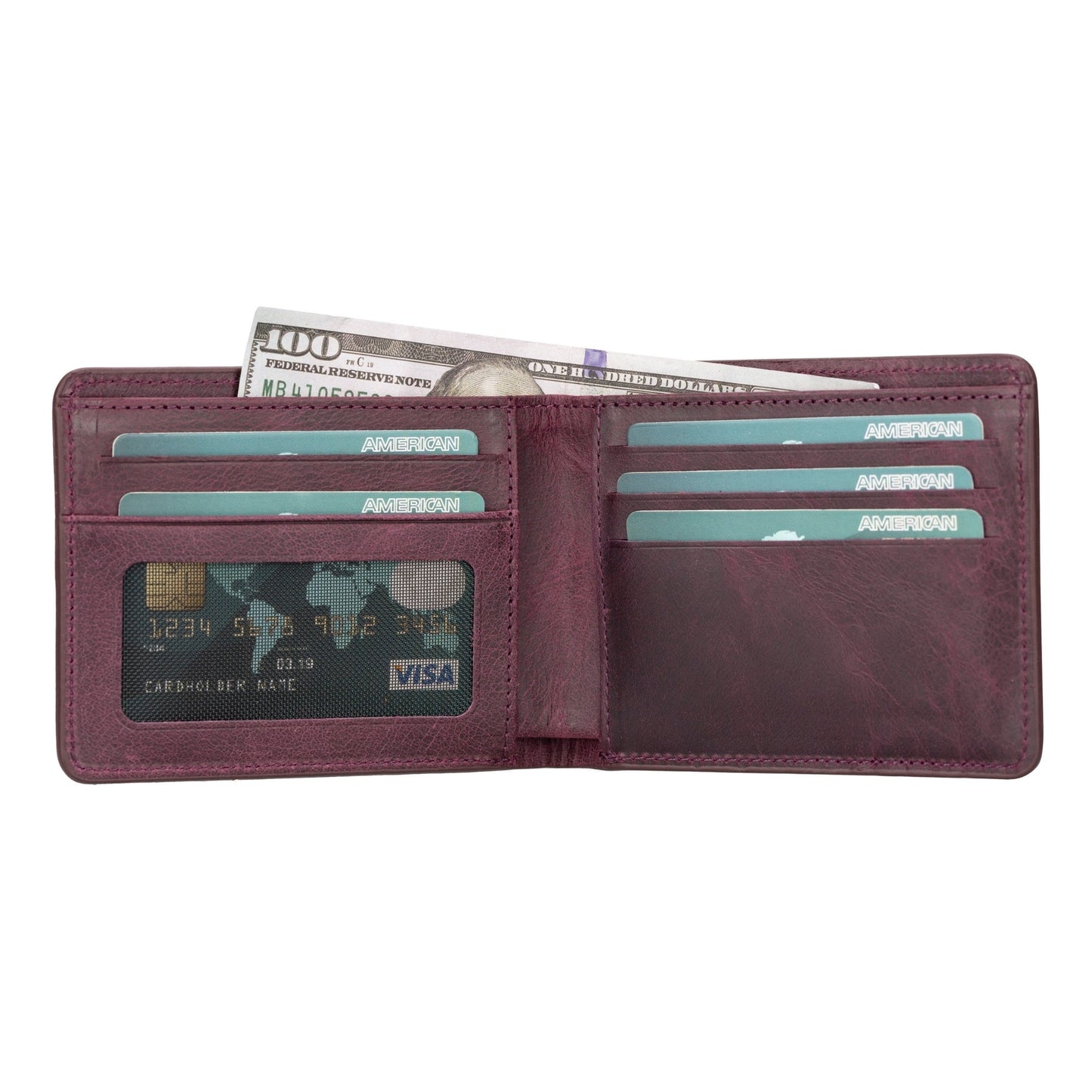 Arvada Handmade Bifold Leather Men Wallet - Concordia Style Boutique