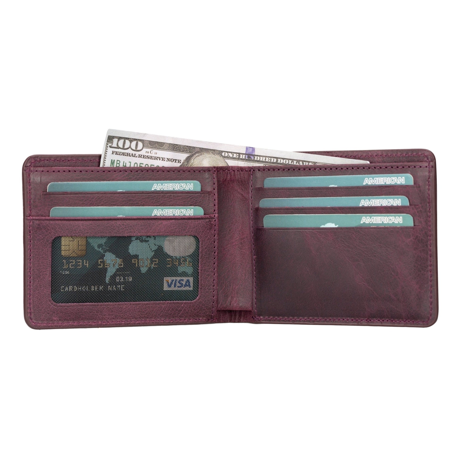 Arvada Handmade Bifold Leather Men Wallet - Concordia Style Boutique