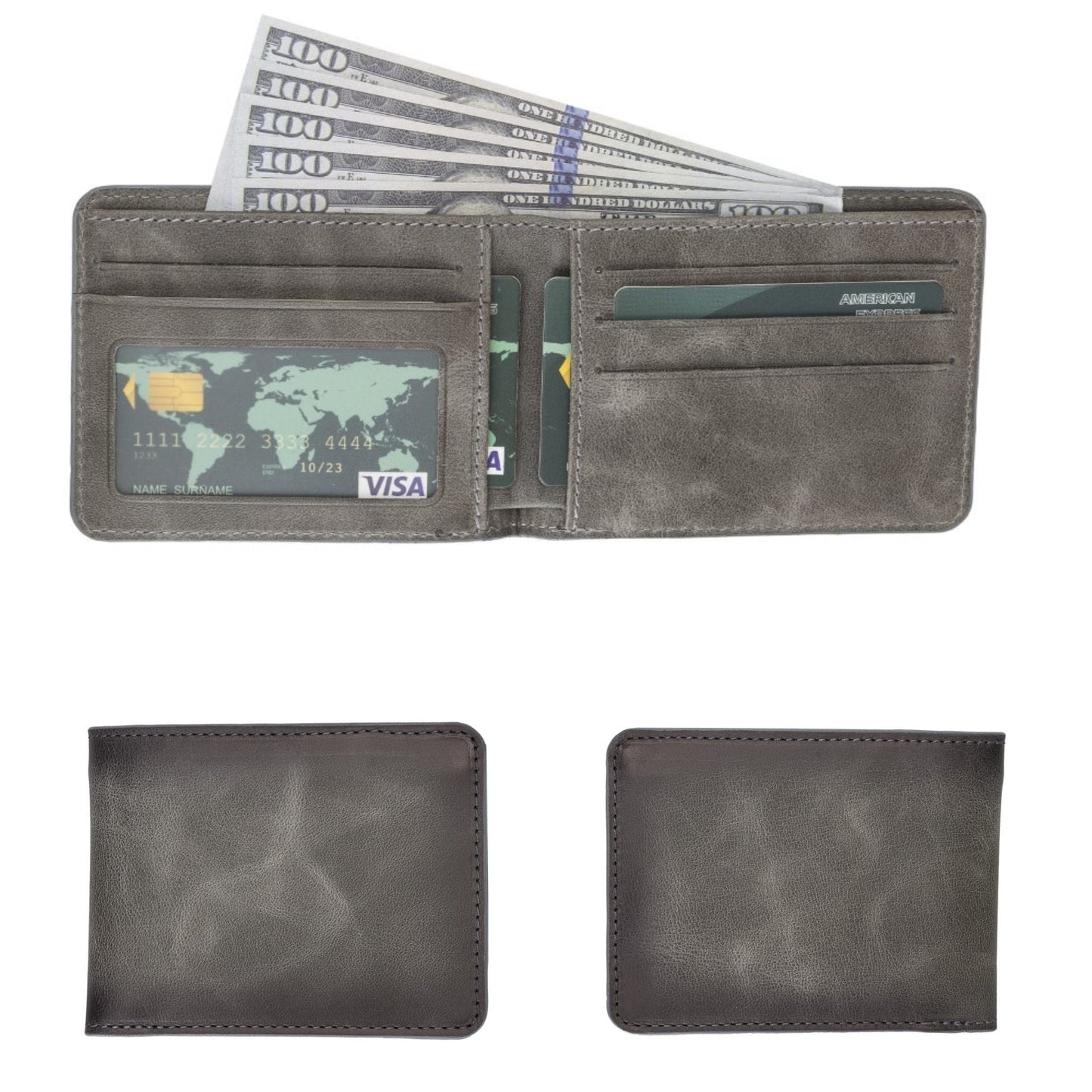 Arvada Handmade Bifold Leather Men Wallet - Concordia Style Boutique
