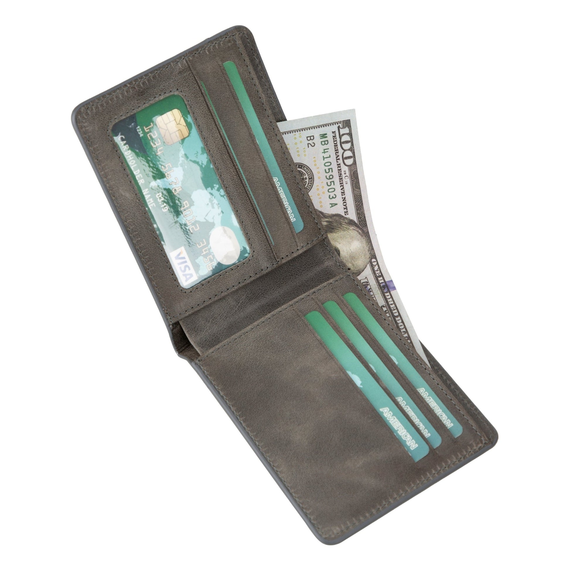 Arvada Handmade Bifold Leather Men Wallet - Concordia Style Boutique