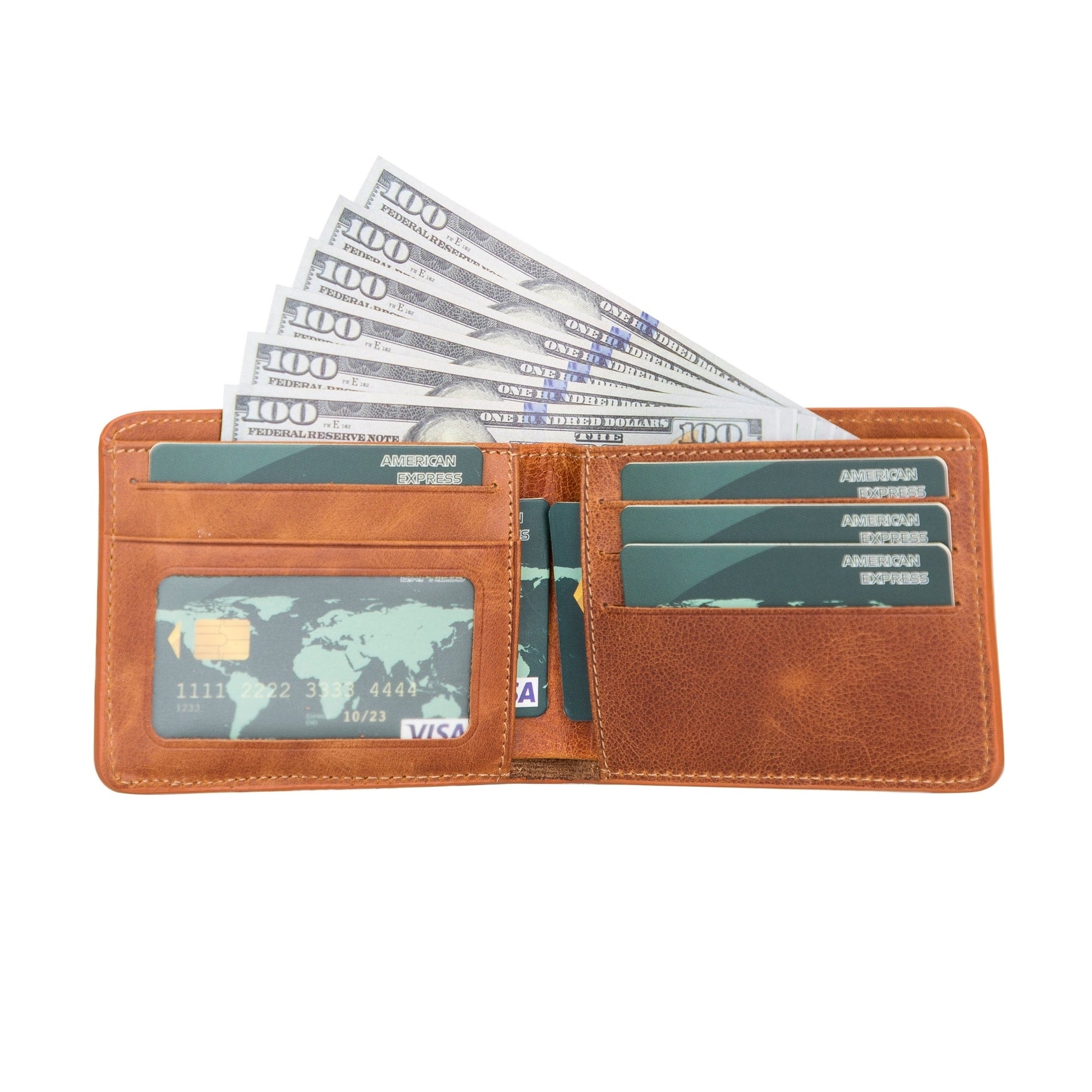 Arvada Handmade Bifold Leather Men Wallet - Concordia Style Boutique